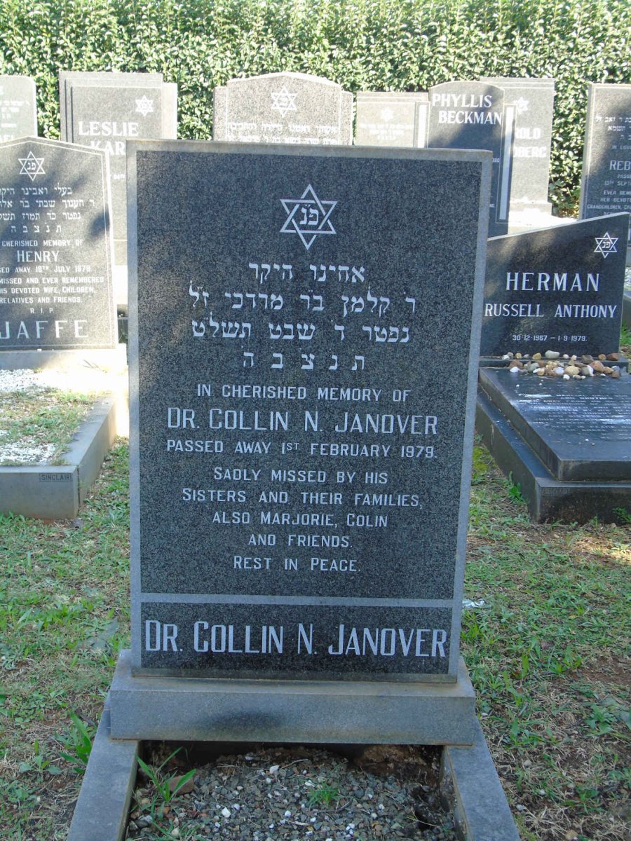 JANOVER Collin N. -1979