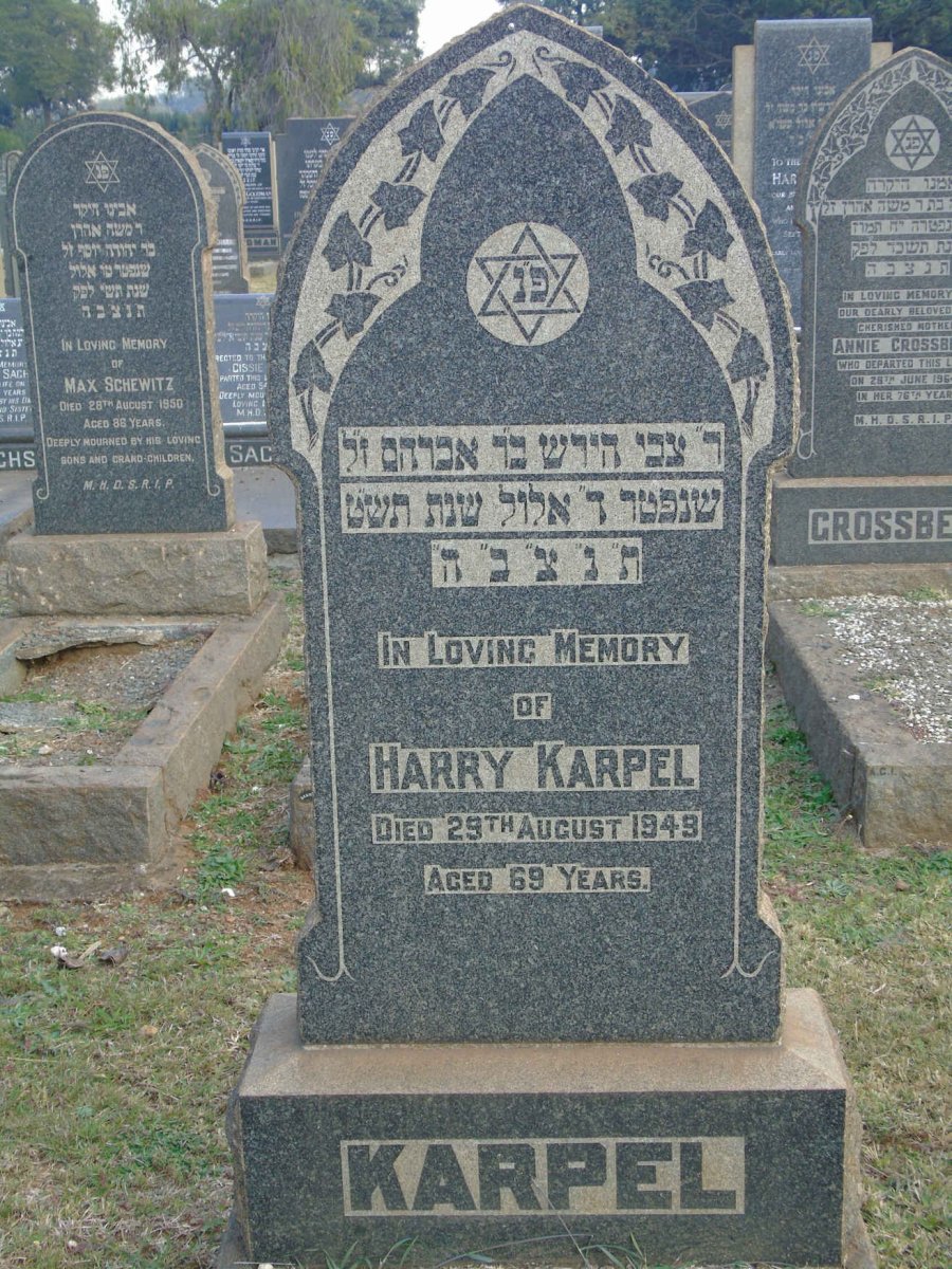 KARPEL Harry -1949
