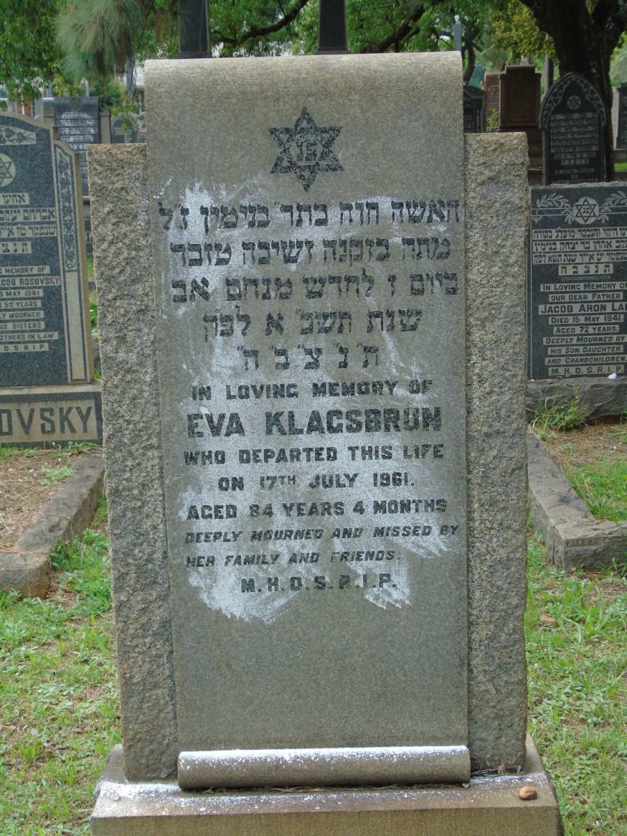 KLAGSBRUN Eva -1961
