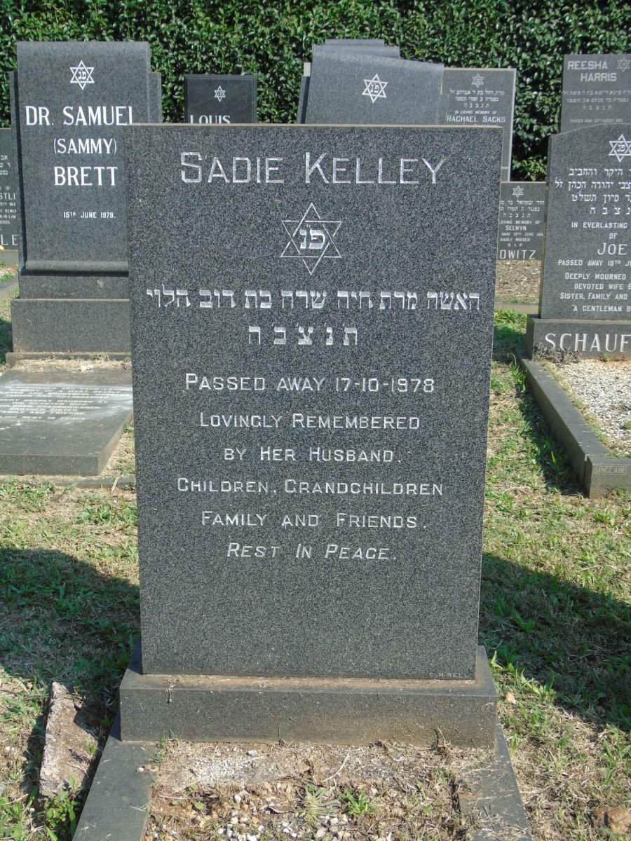KELLEY Sadie -1978