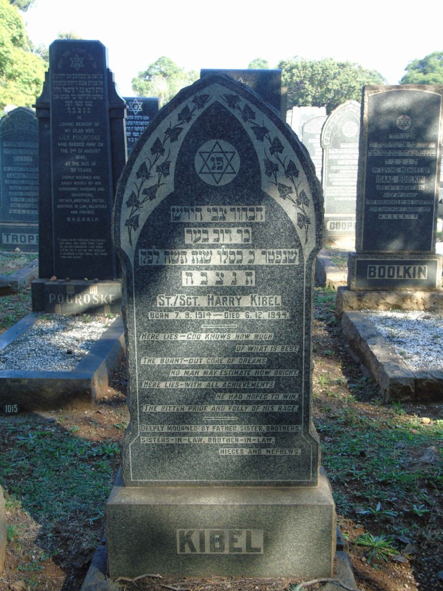 KIBEL Harry 1914-1944