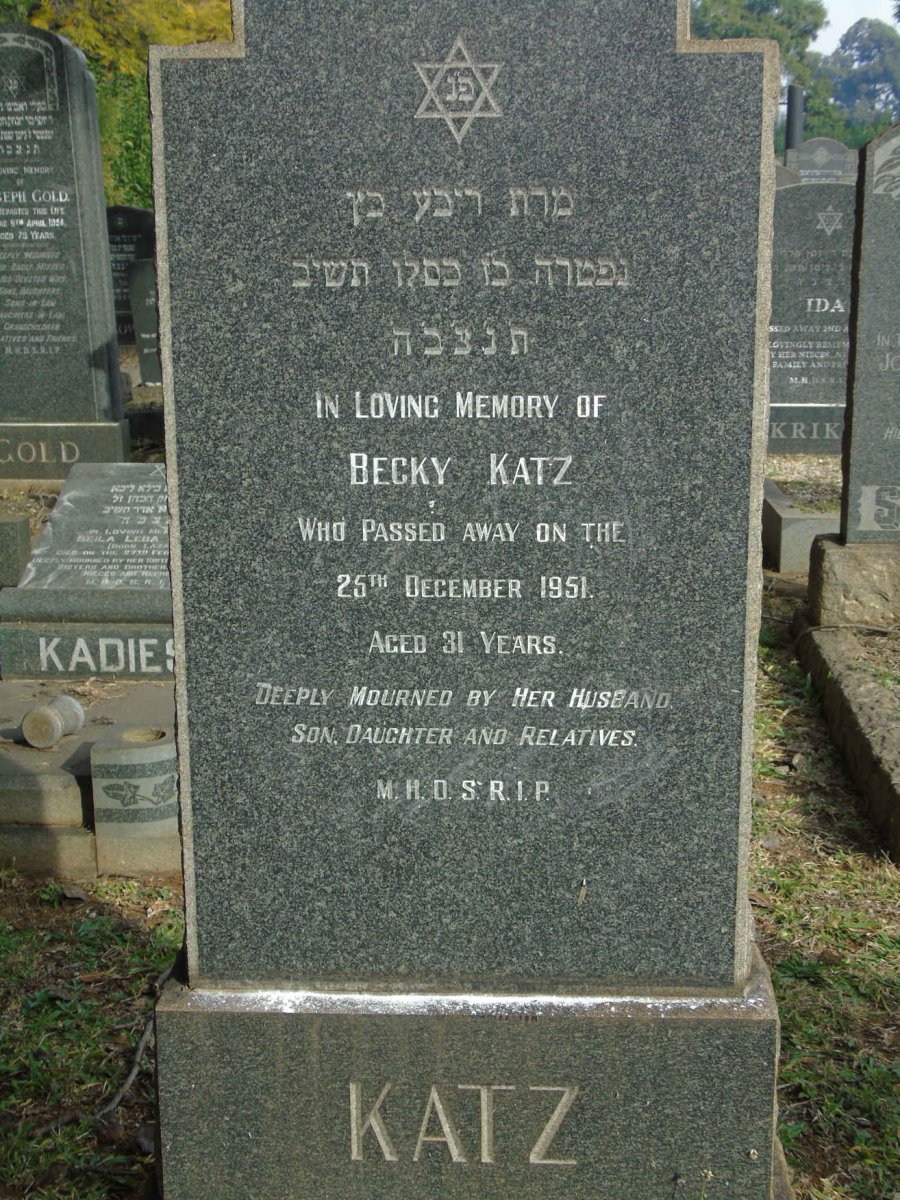 KATZ Becky -1951