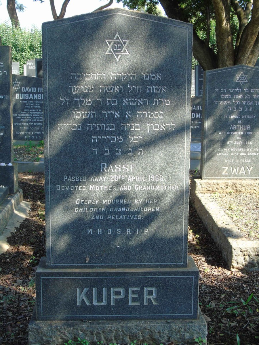 KUPER Rasse -1966