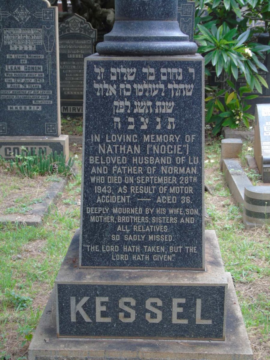 KESSEL Nathan -1943
