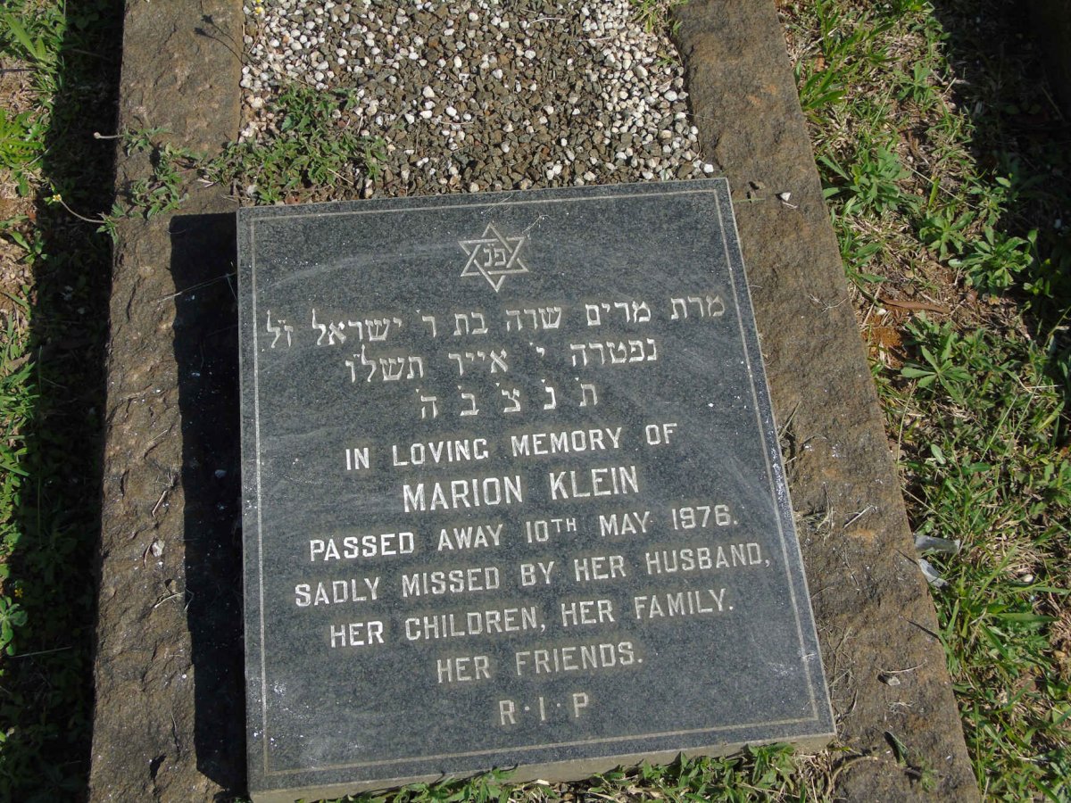 KLEIN Marion -1976