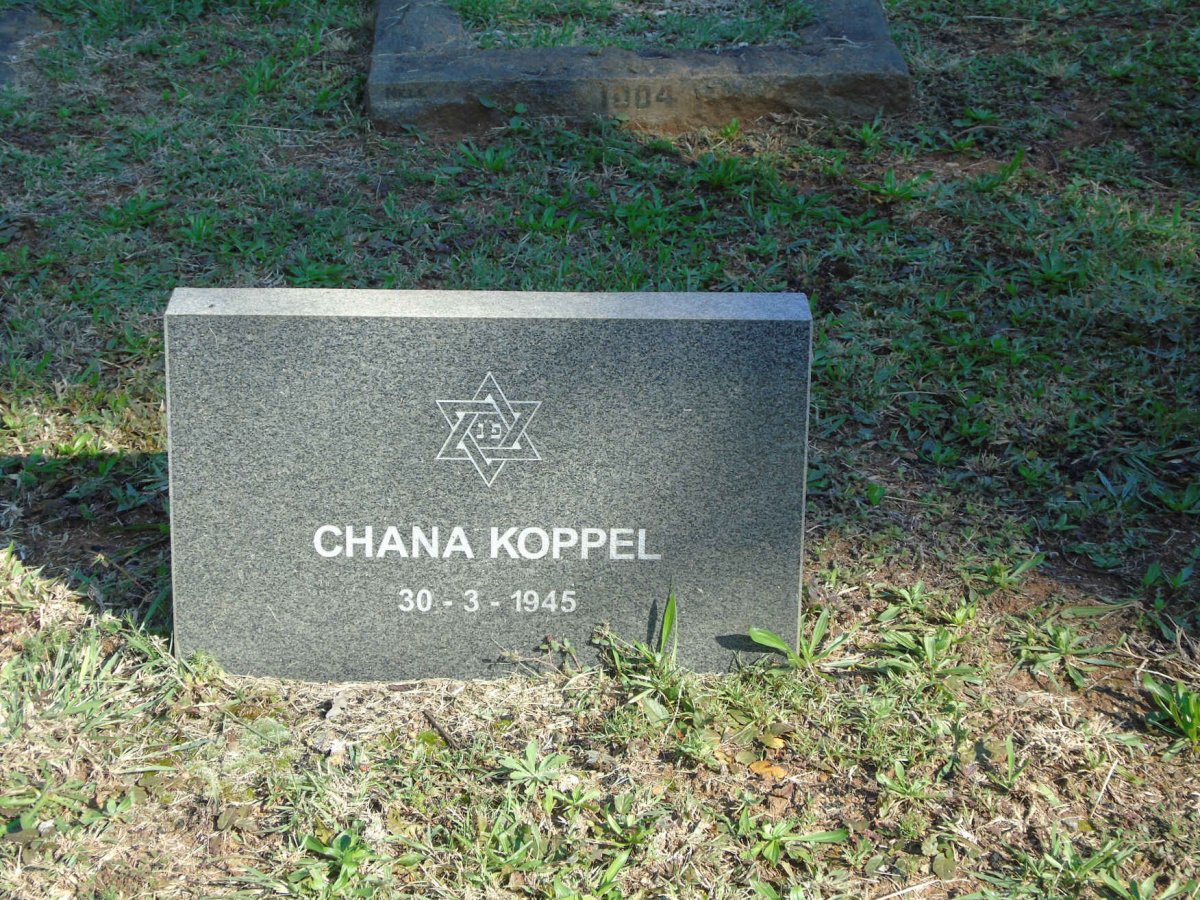 KOPPEL Chana -1945