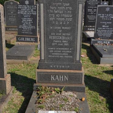KAHN Rebecca -1965