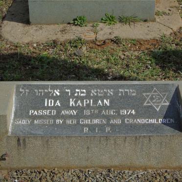 KAPLAN Ida -1974