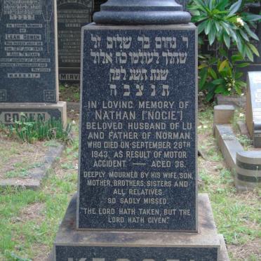 KESSEL Nathan -1943