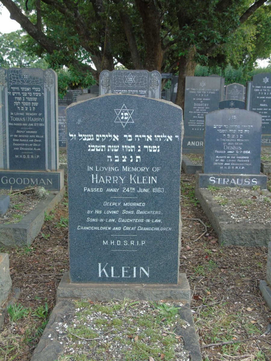 KLEIN Harry -1963