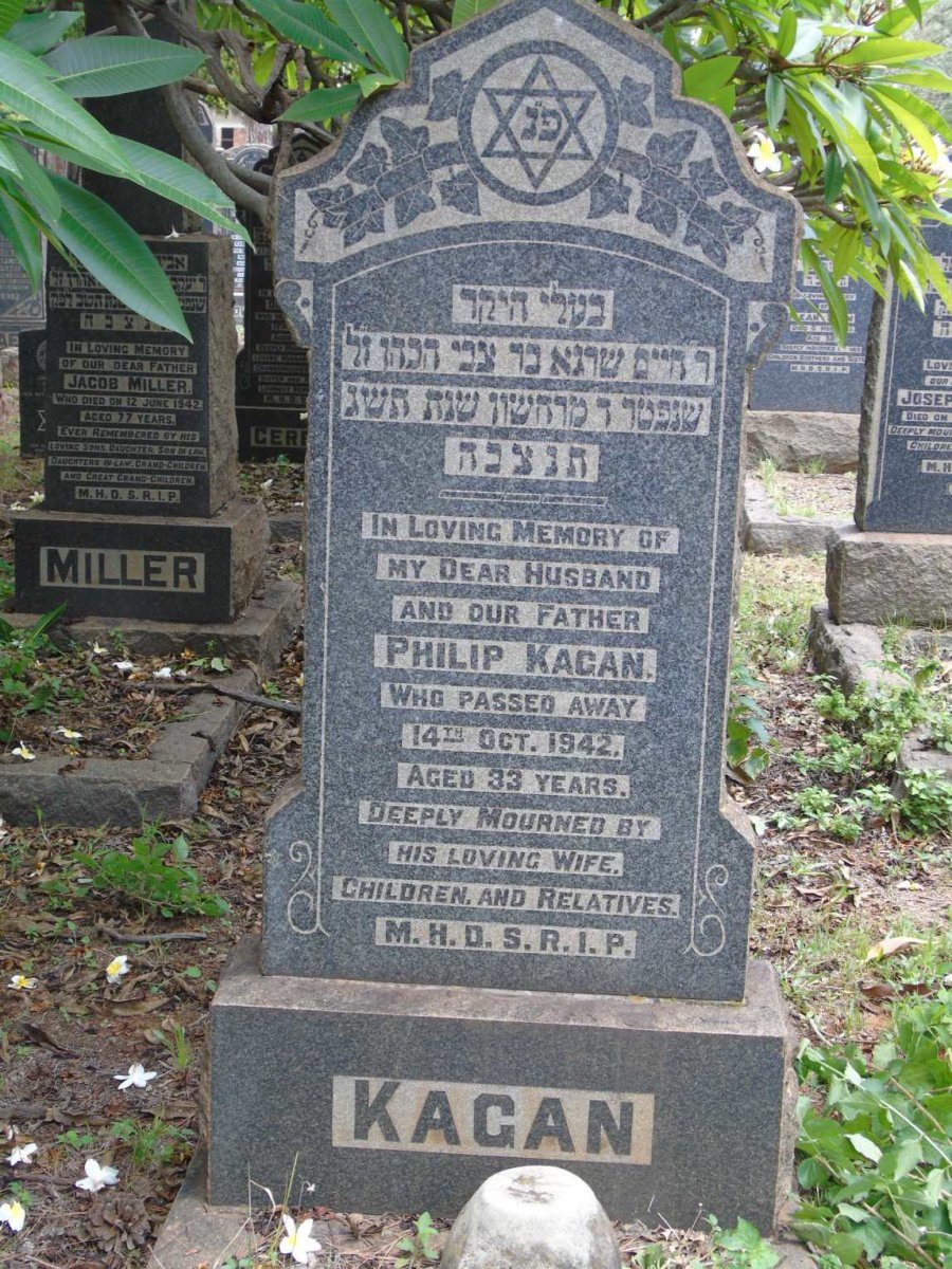 KAGAN Philip -1942