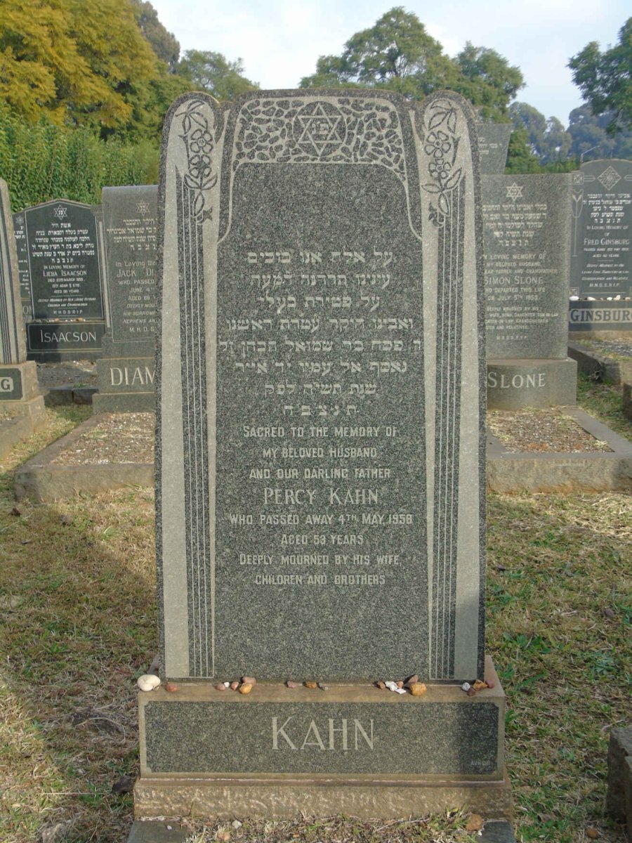 KAHN Percy -1958