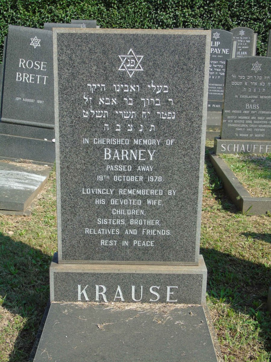 KRAUSE Barney -1978