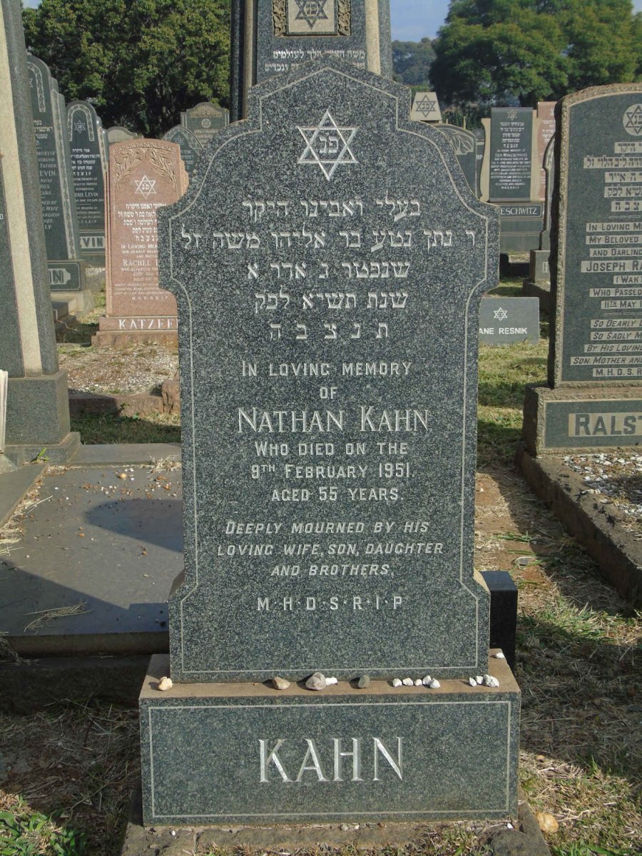 KAHN Nathan -1951