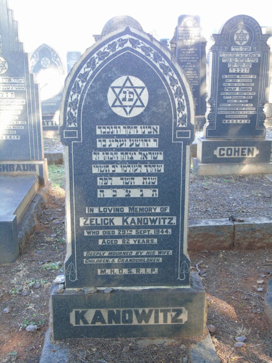 KANOWITZ Zelick -1944