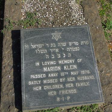 KLEIN Marion -1976