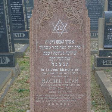 KATZEFF Rachel Leah -1952