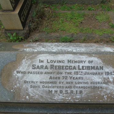 LEIBMAN Moritz -1946 & Sara Rebecca -1943_3