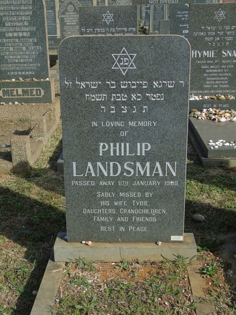 LANDSMAN Philip -1988
