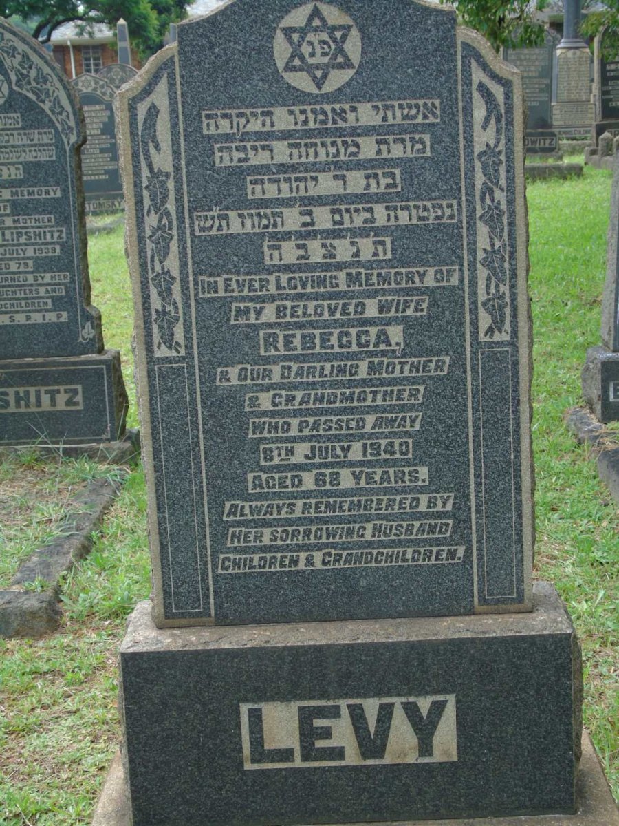 LEVY Rebecca -1940