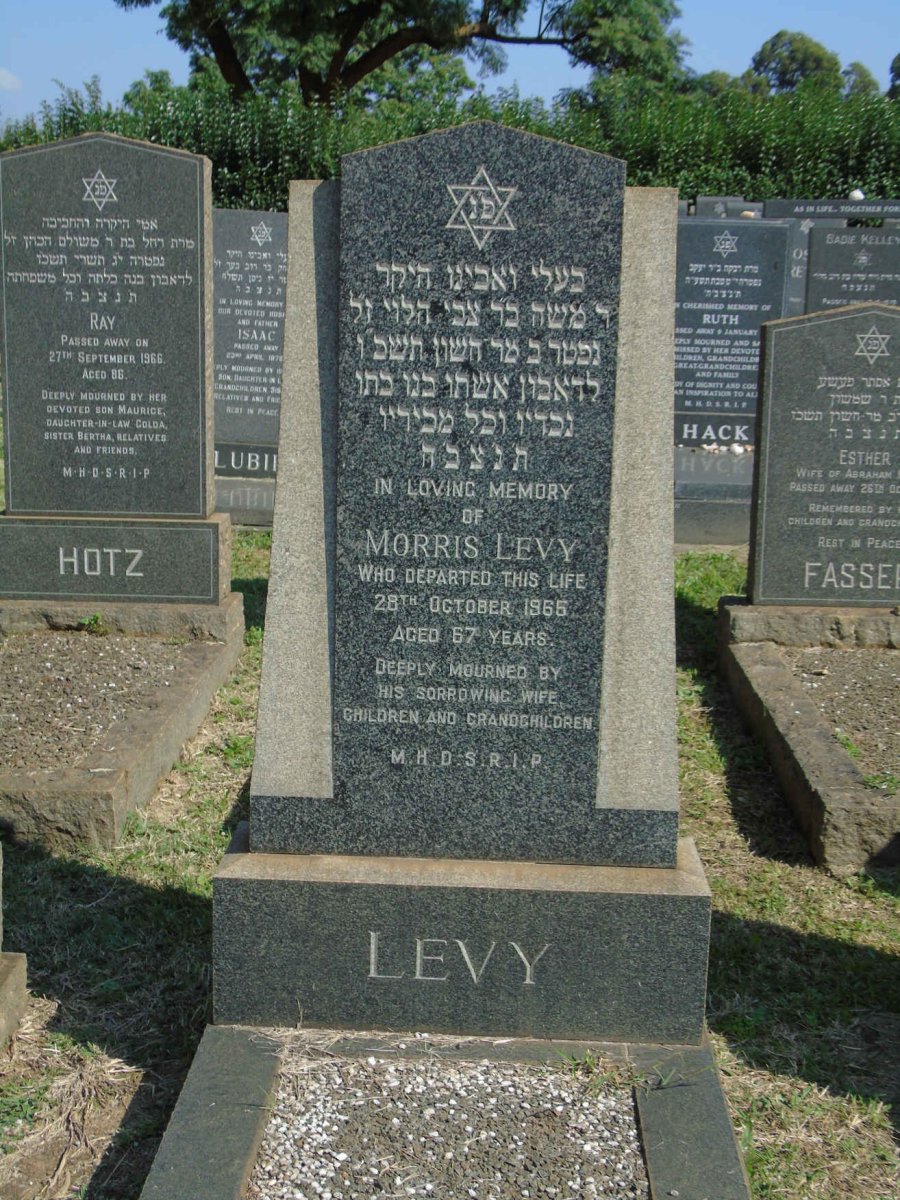 LEVY Morris -1965