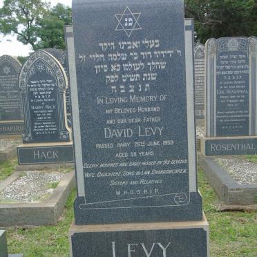 LEVY David -1959