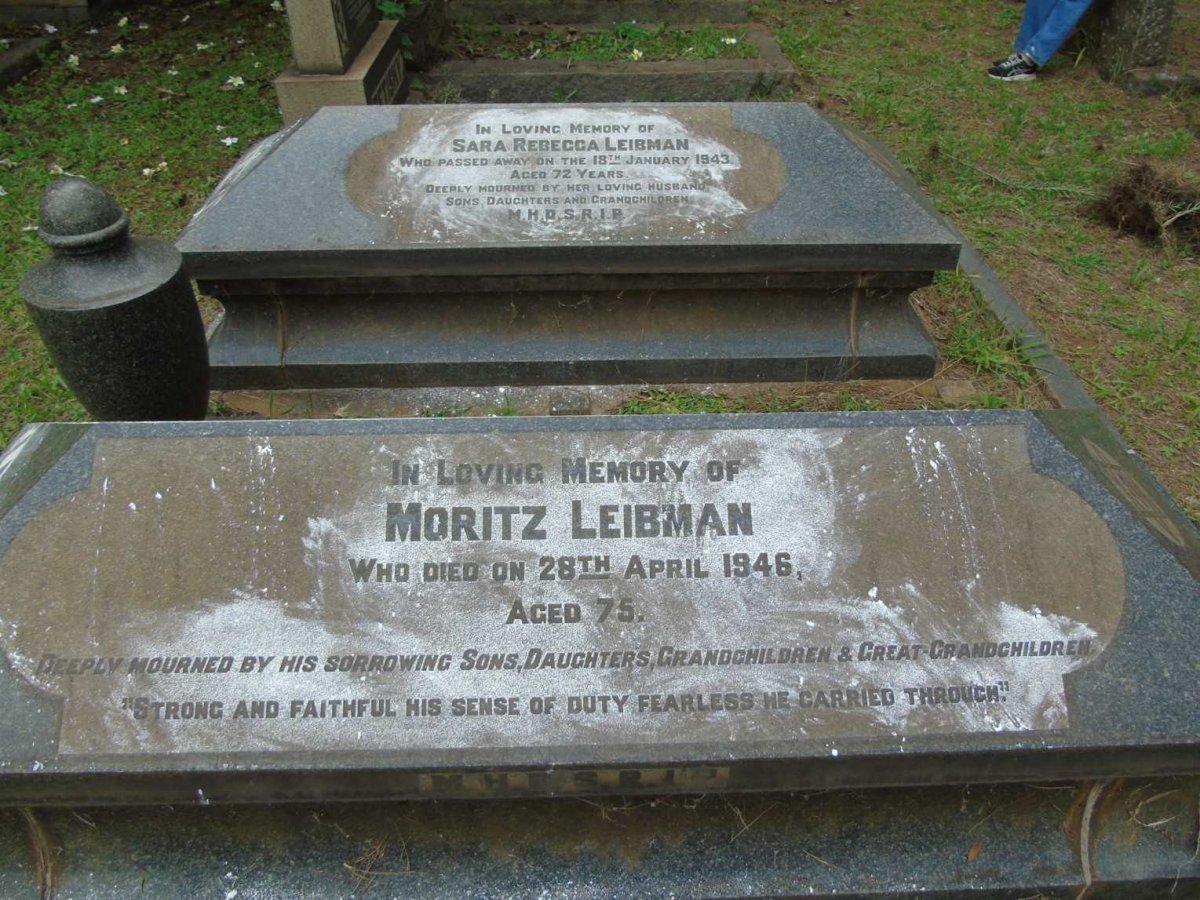 LEIBMAN Moritz -1946 & Sara Rebecca -1943_2
