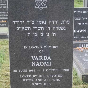 LAN Varda Naomi 1963-2011