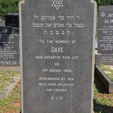 LAZARUS Dave -1966