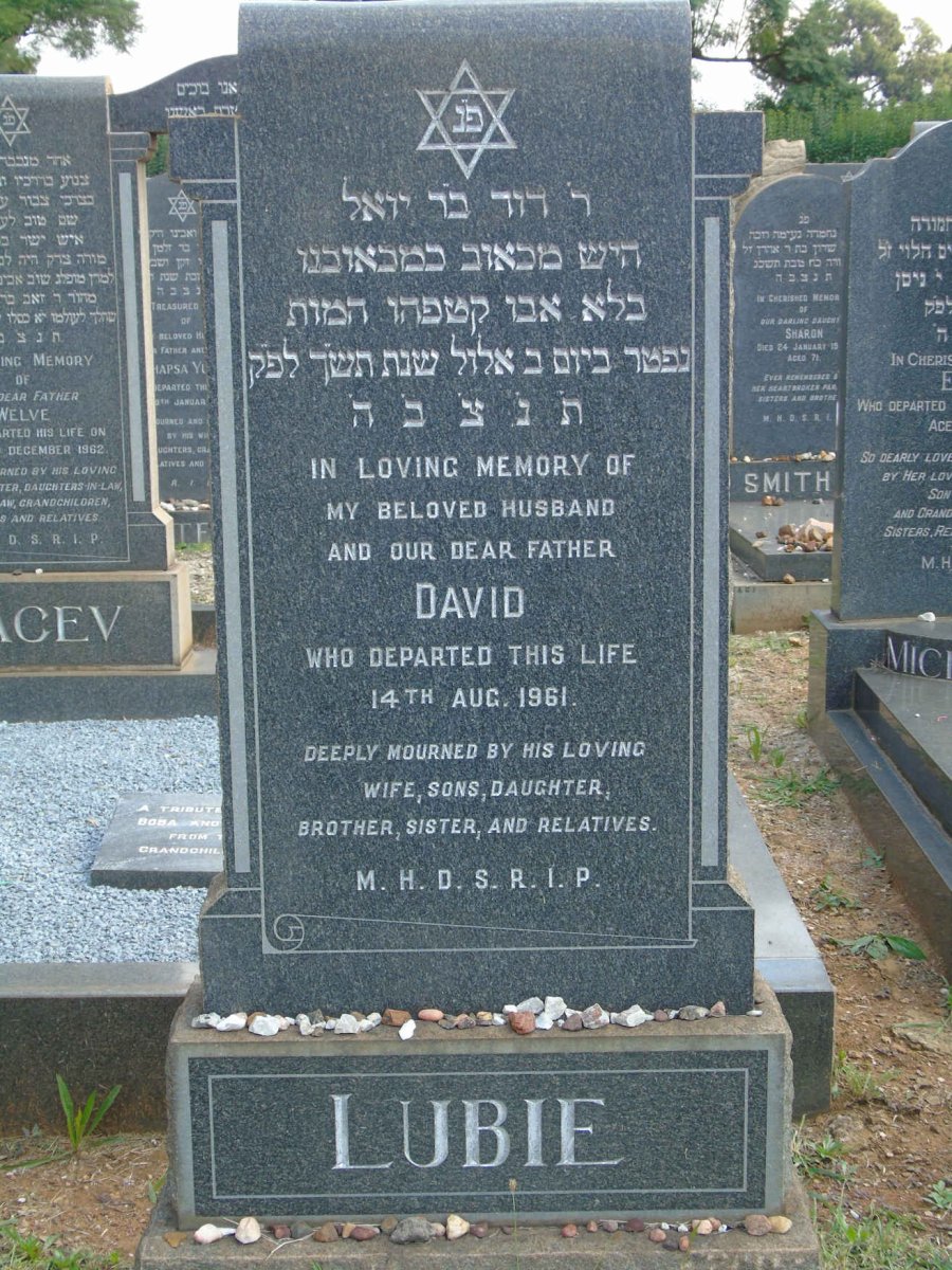 LUBIE David -1961