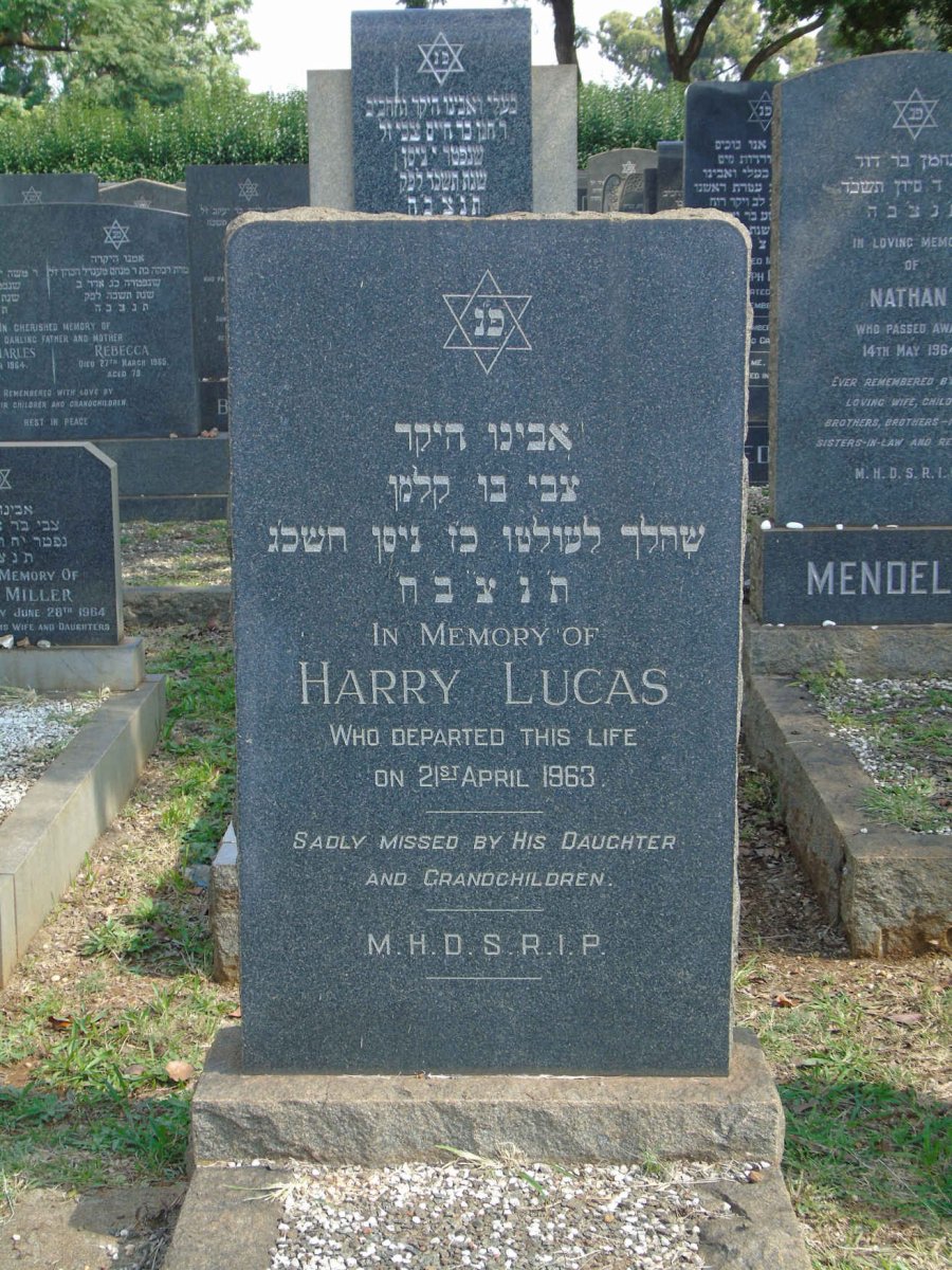 LUCAS Harry -1963