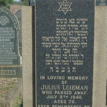 LEIBMAN Julius -1946