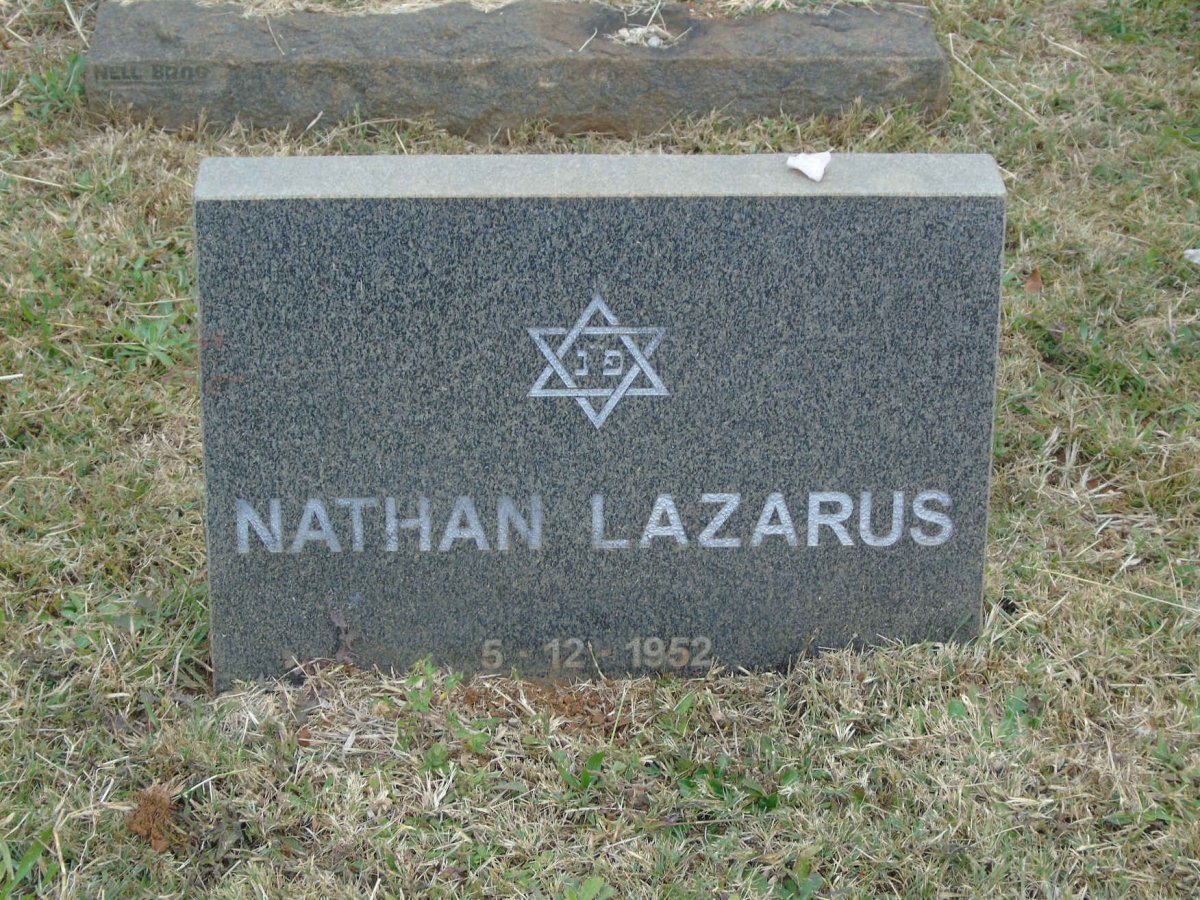 LAZARUS Nathan -1952