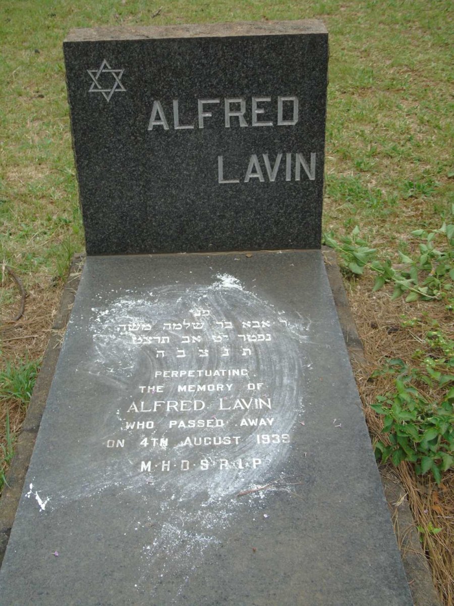 LAVIN Alfred -1939