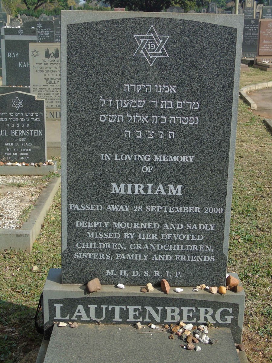 LAUTENBERG Miriam -2000