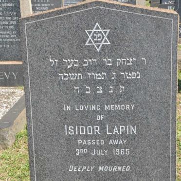 LAPIN Isidor -1965