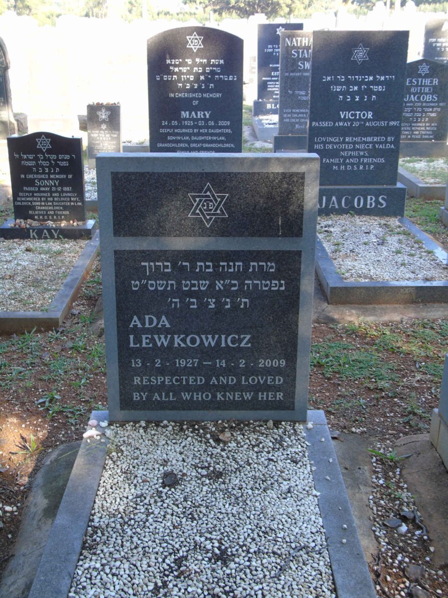 LEWKOWICZ Ada 1927-2009