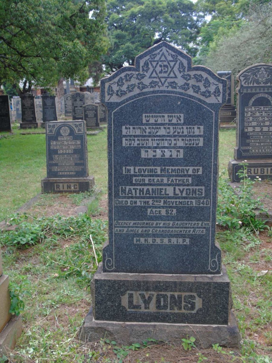 LYONS Nathaniel -1940