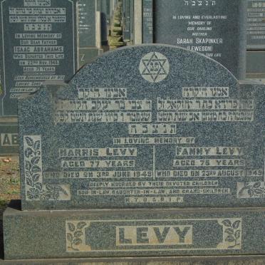 LEVY Harris -1949 & Fanny -1949