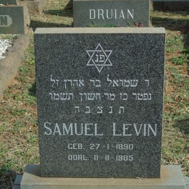 LEVIN Samuel 1890-1985
