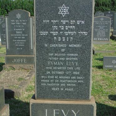 LEVY Hyman -1965