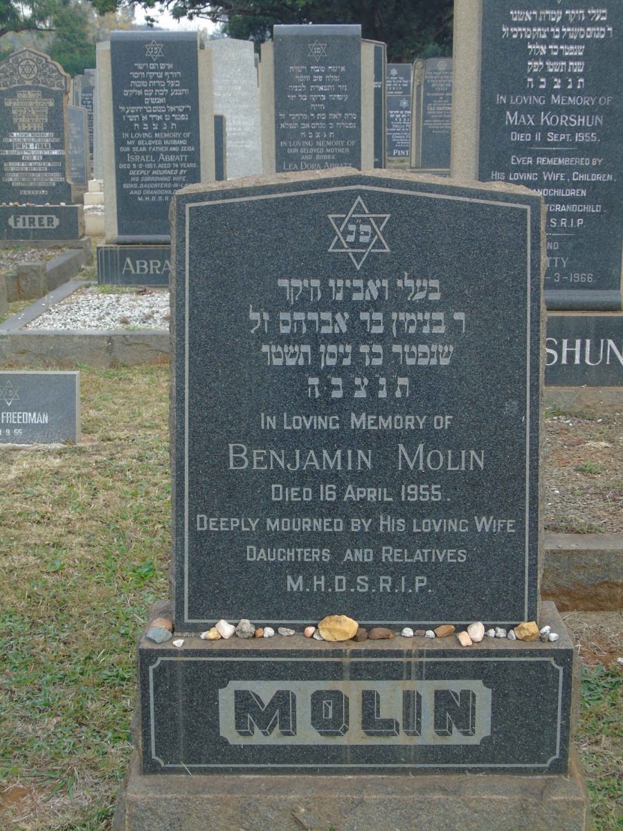 MOLIN Benjamin -1955
