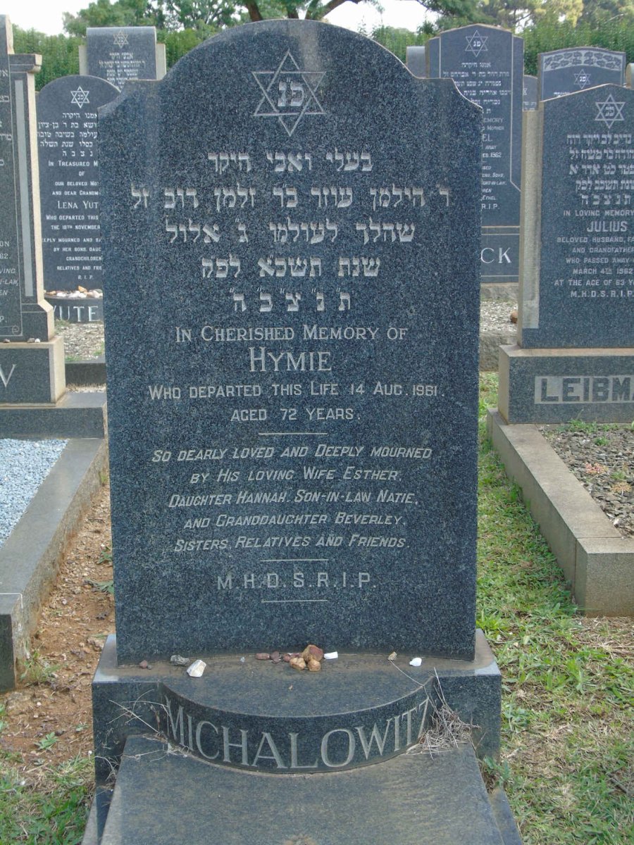MICHALOWITZ Hymie -1961