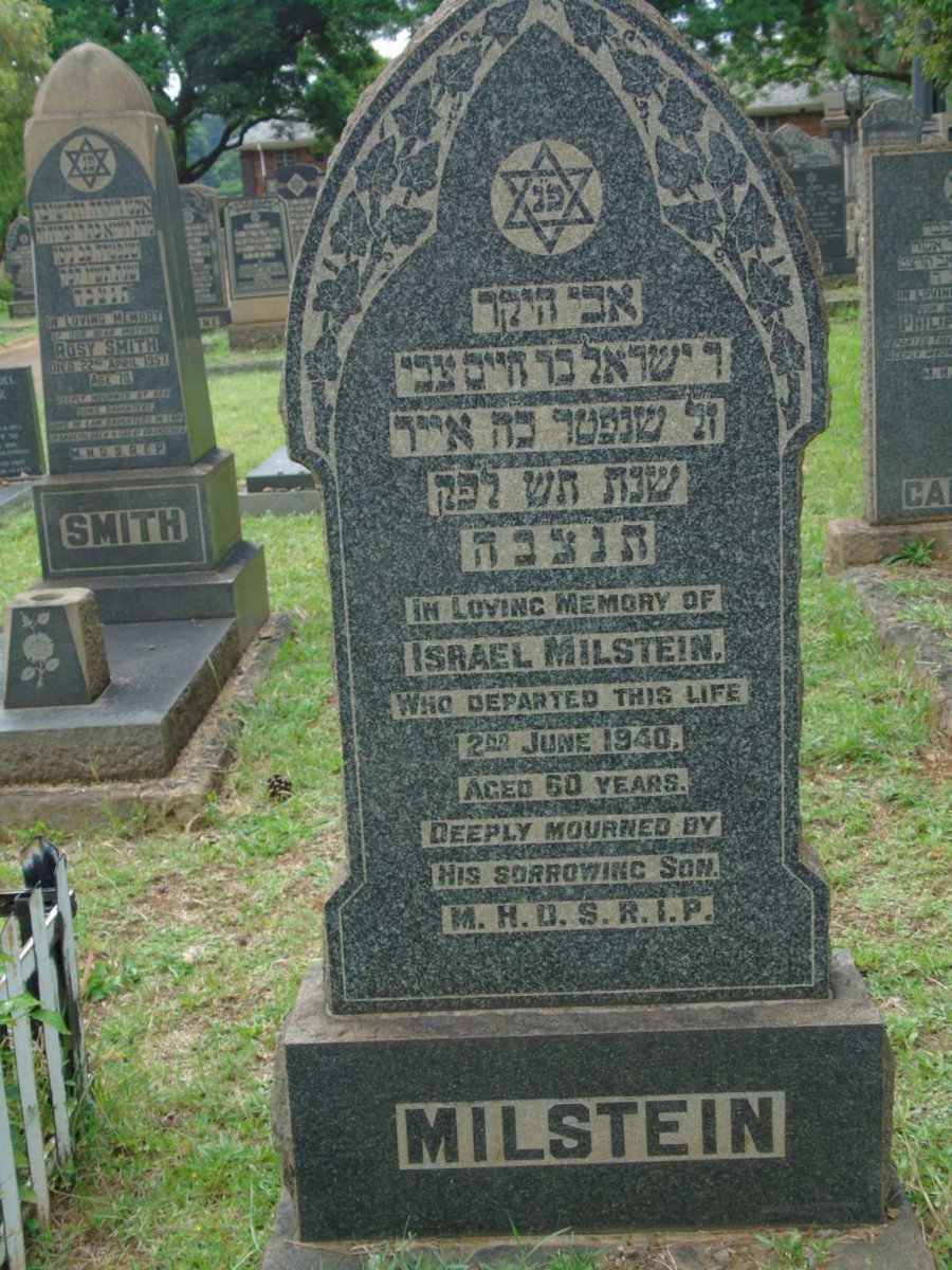 MILSTEIN Israel -1940