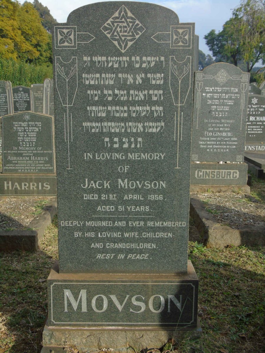 MOVSON Jack -1956
