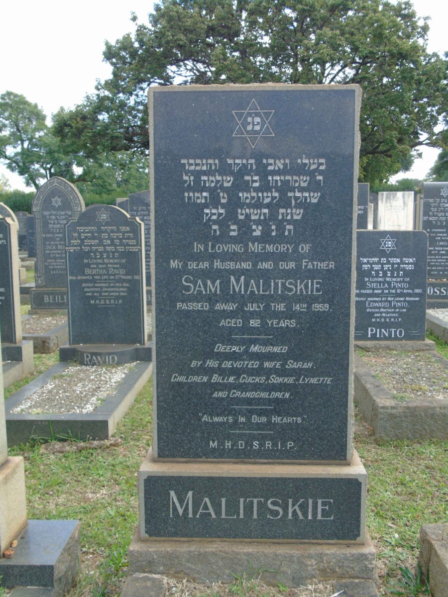 MALITSKIE Sam -1959