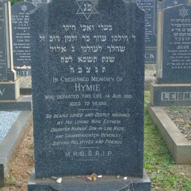 MICHALOWITZ Hymie -1961