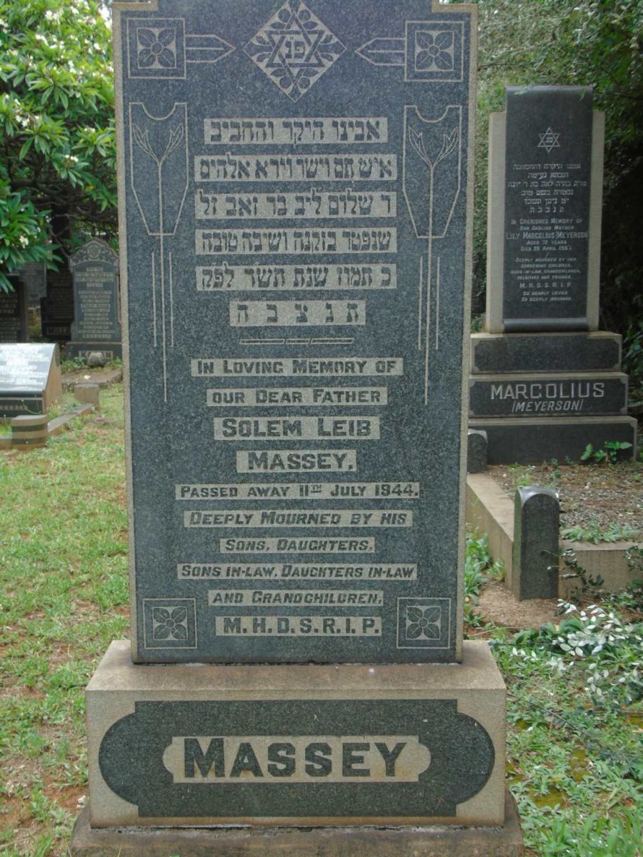 MASSEY Solem Leib -1944