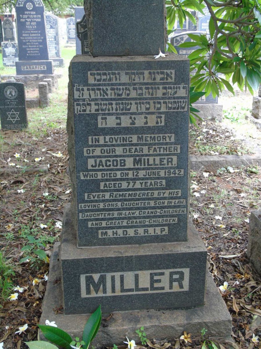 MILLER Jacob -1942