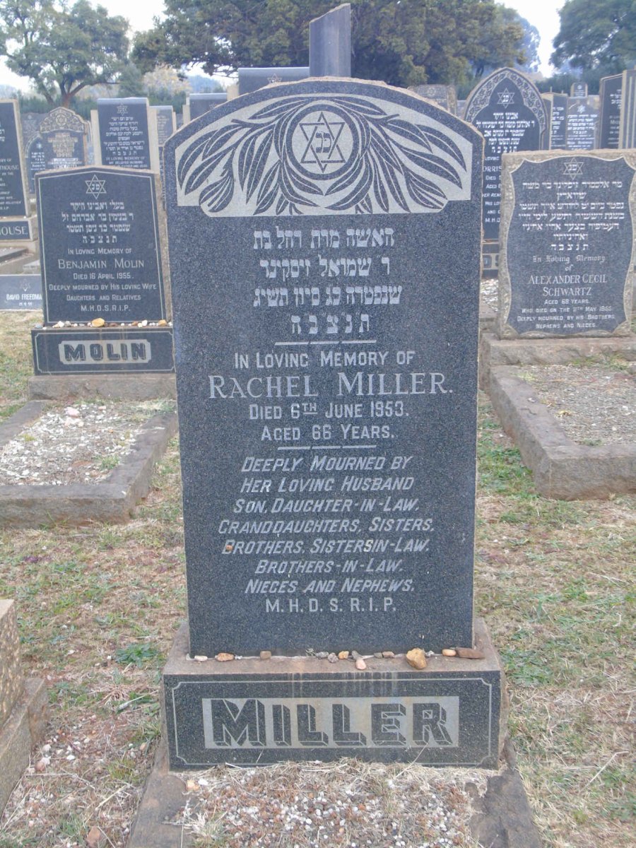 MILLER Rachel -1953